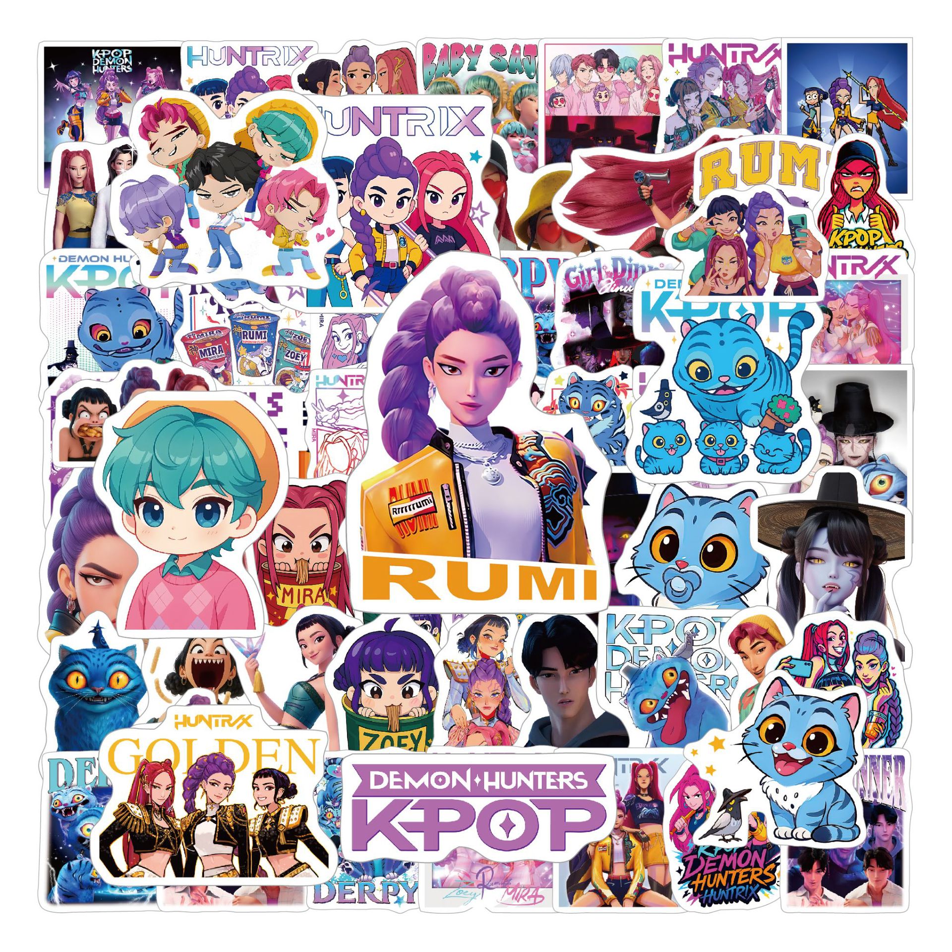 Laptop Accessories Wholesale - New 55PCS/100PCS/110PCS New Movie Stickers DIY