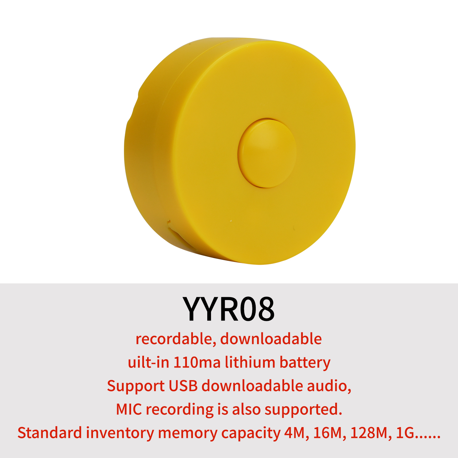 Monitor Portable Usb - 4M Voice Recording Button for Stuffed