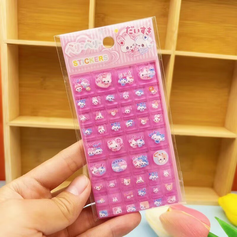 2/4p Solid Square Sticker Diy  - Laptop Accessories Wholesale 리뷰 및 가격