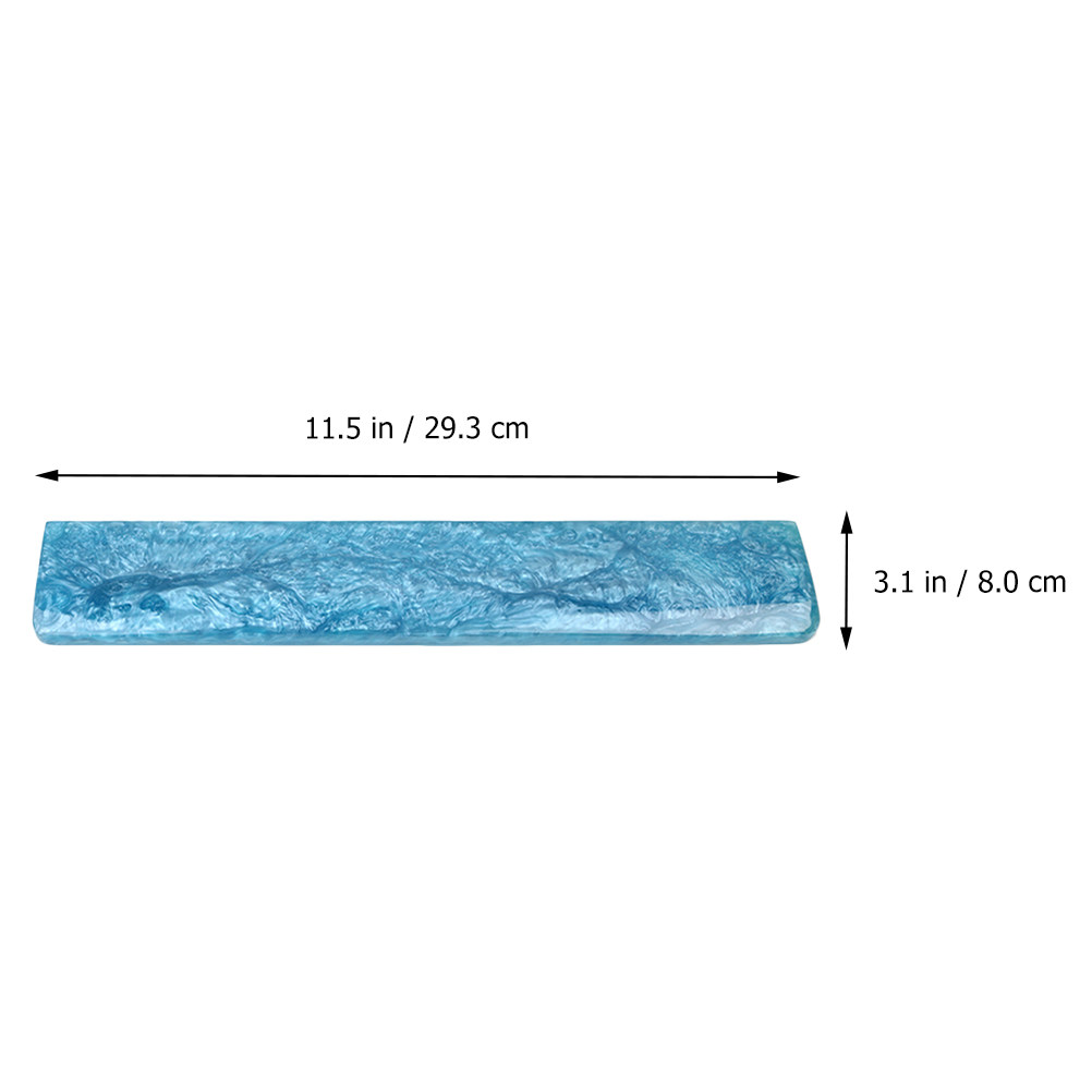 Blue Epoxy Resin Keyboard Wris - Laptop Accessories For Wrist Support 리뷰 및 가격