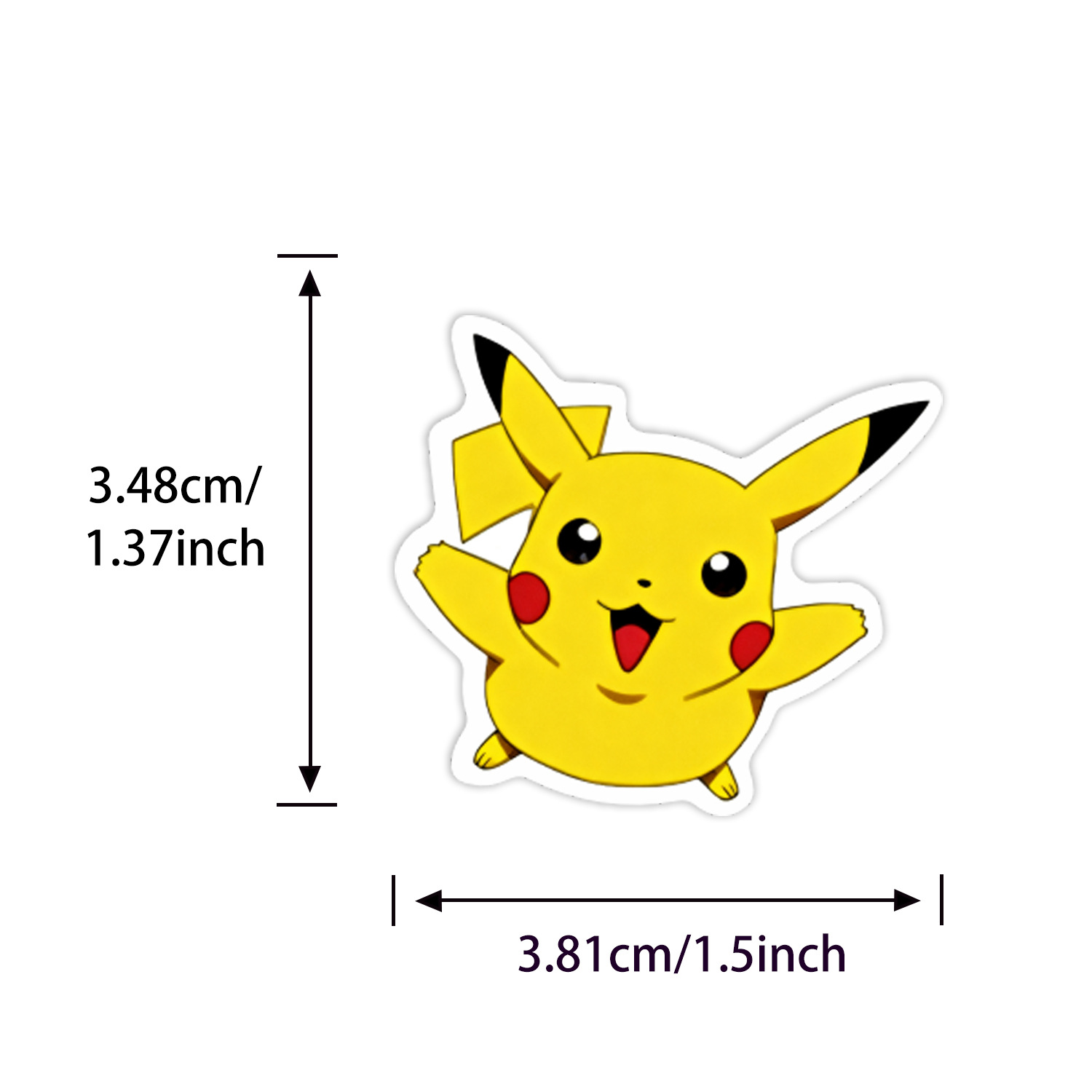 100/200pcs Pokemon Anime Stick - Laptop Accessories Wholesale 리뷰 및 가격