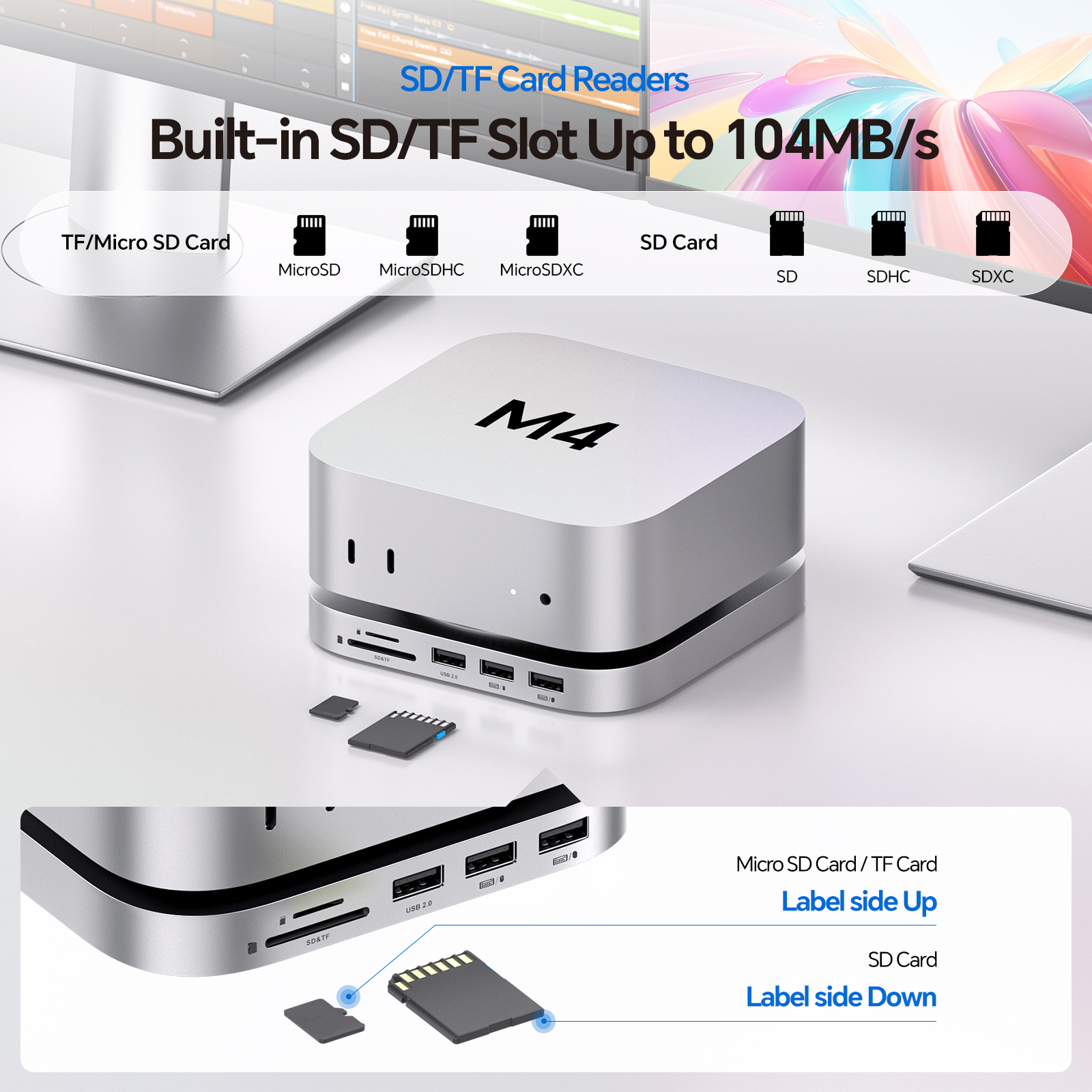 PULWTOP Mac Mini M4 Dock Stand - Mac Laptop Accessories 리뷰 및 가격