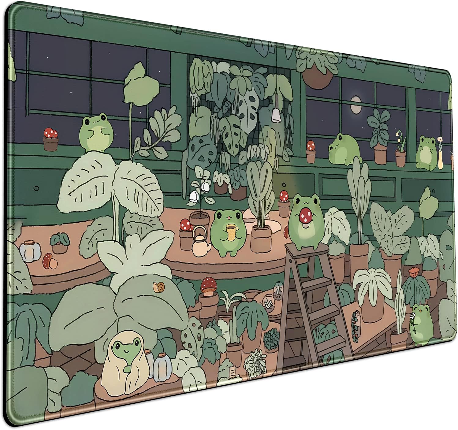 Cute Frog Mouse Pad Desk Mat,  - Laptop Accessories Images 리뷰 및 가격