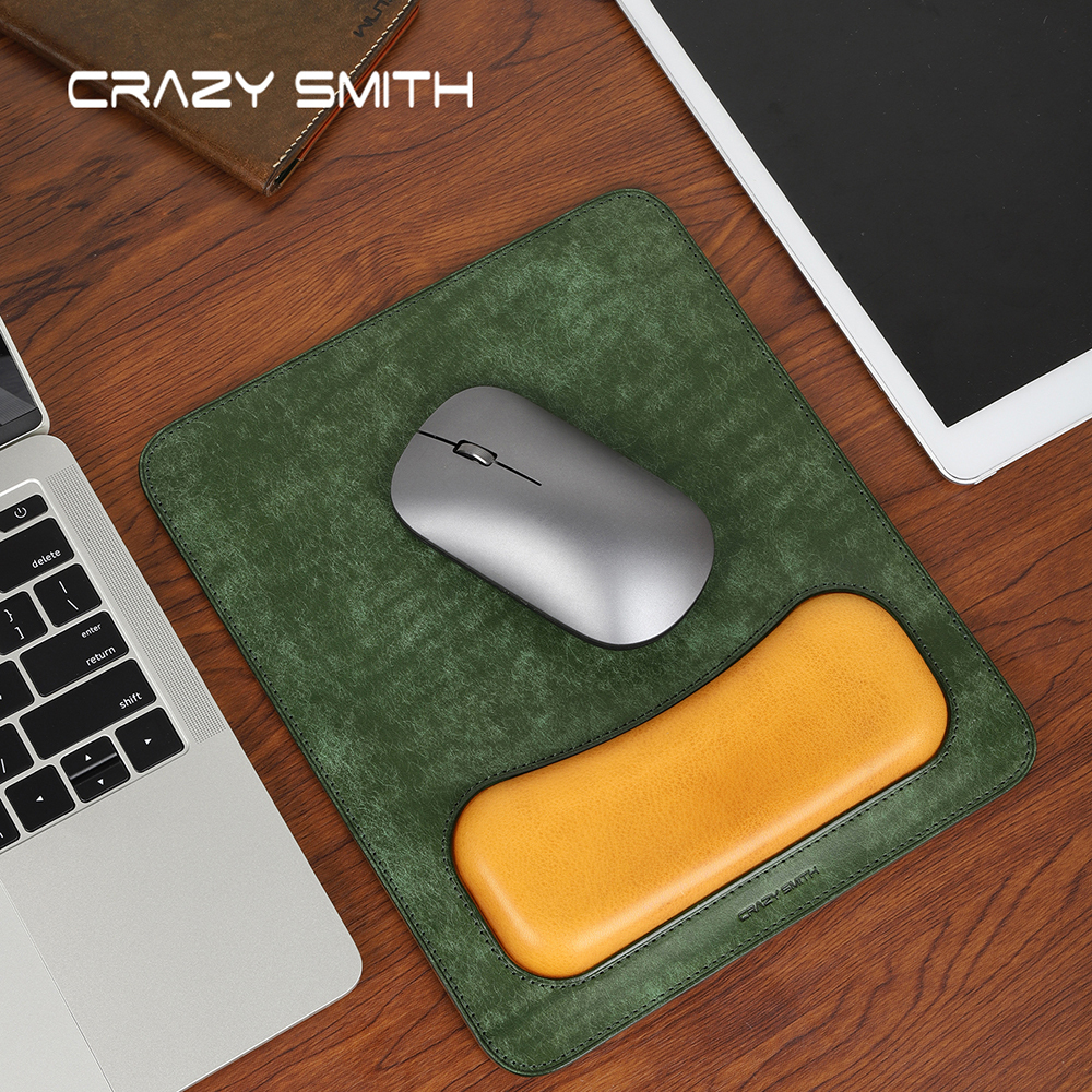 CRAZYSMITH Top Grain Leather M - Laptop Accessories For Wrist Support 리뷰 및 가격