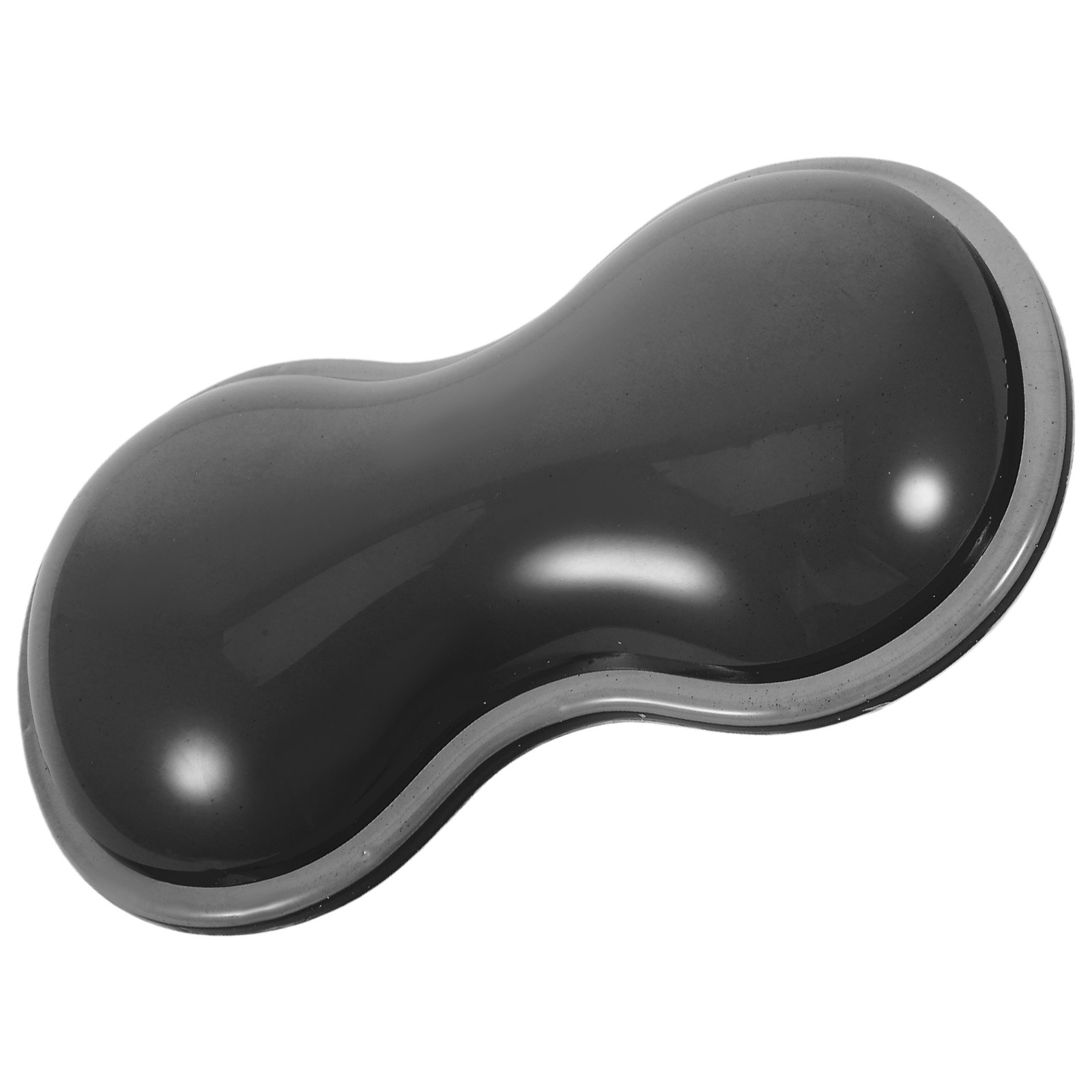 Black Non Slip Silicone Mouse  - Laptop Accessories For Wrist Support 리뷰 및 가격