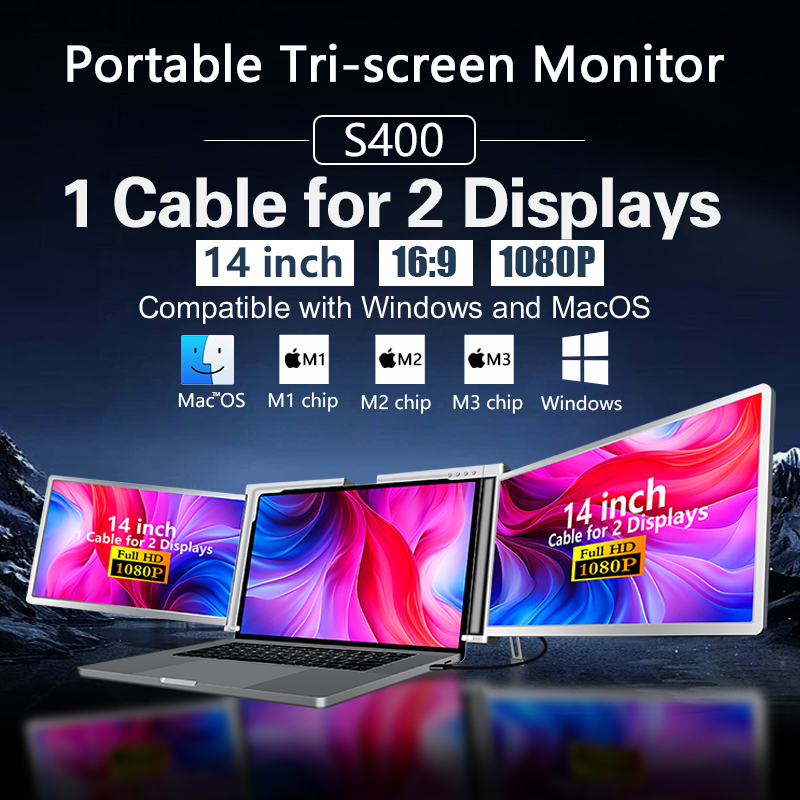 14 Inch Dual Monitor Portable  - Monitor Portable Usb 리뷰 및 가격