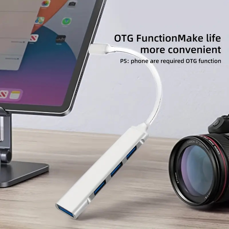 4 Port Multi Splitter Type C H - Laptop Accessories You Need 리뷰 및 가격