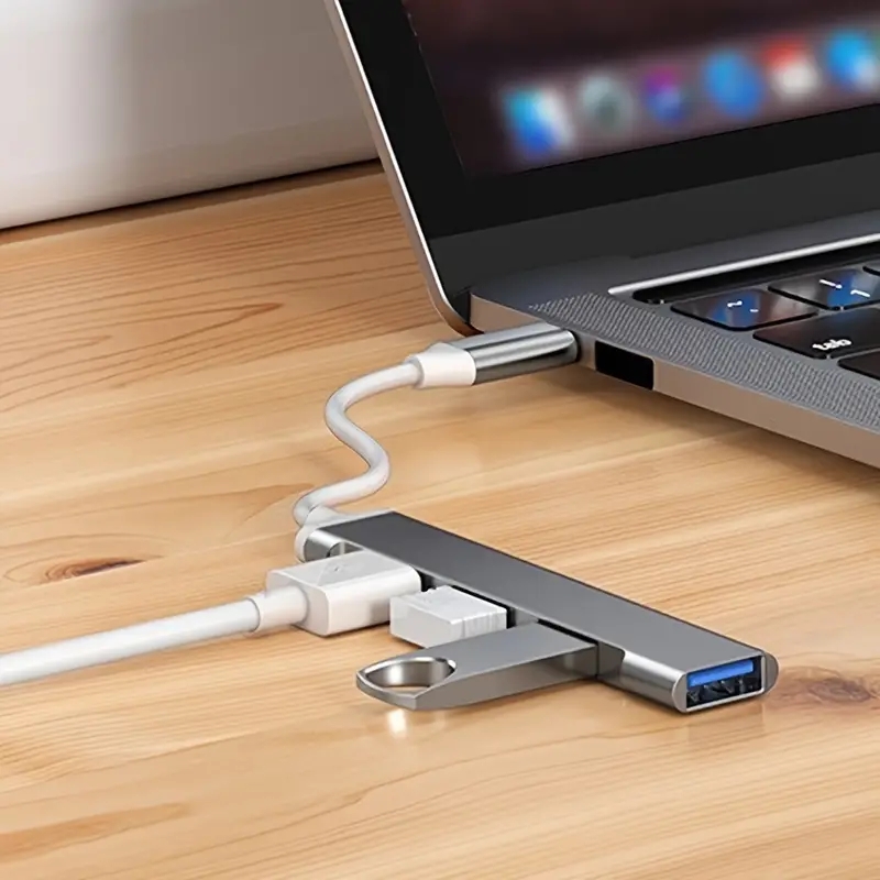 4 Port Multi Splitter Type C H - Laptop Accessories You Need 리뷰 및 가격
