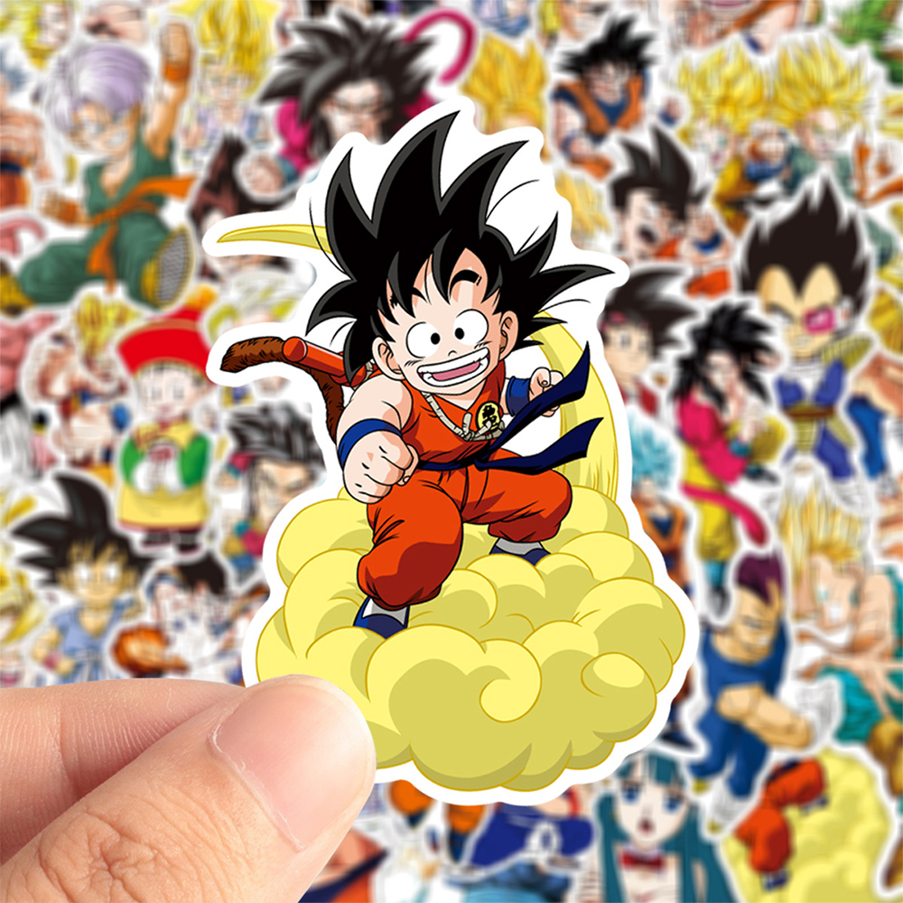 50pcs Anime Dragon Ball Sticke - Laptop Accessories Wholesale 리뷰 및 가격