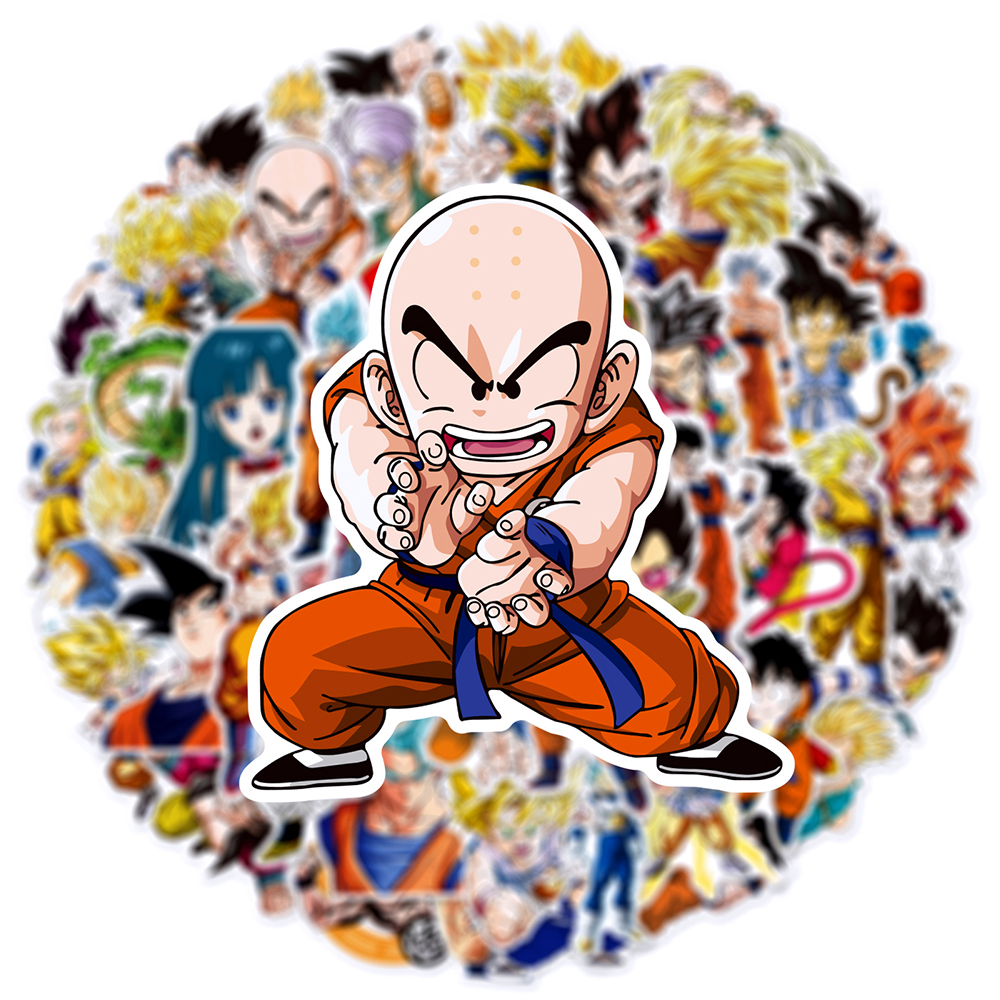 50pcs Anime Dragon Ball Sticke - Laptop Accessories Wholesale 리뷰 및 가격