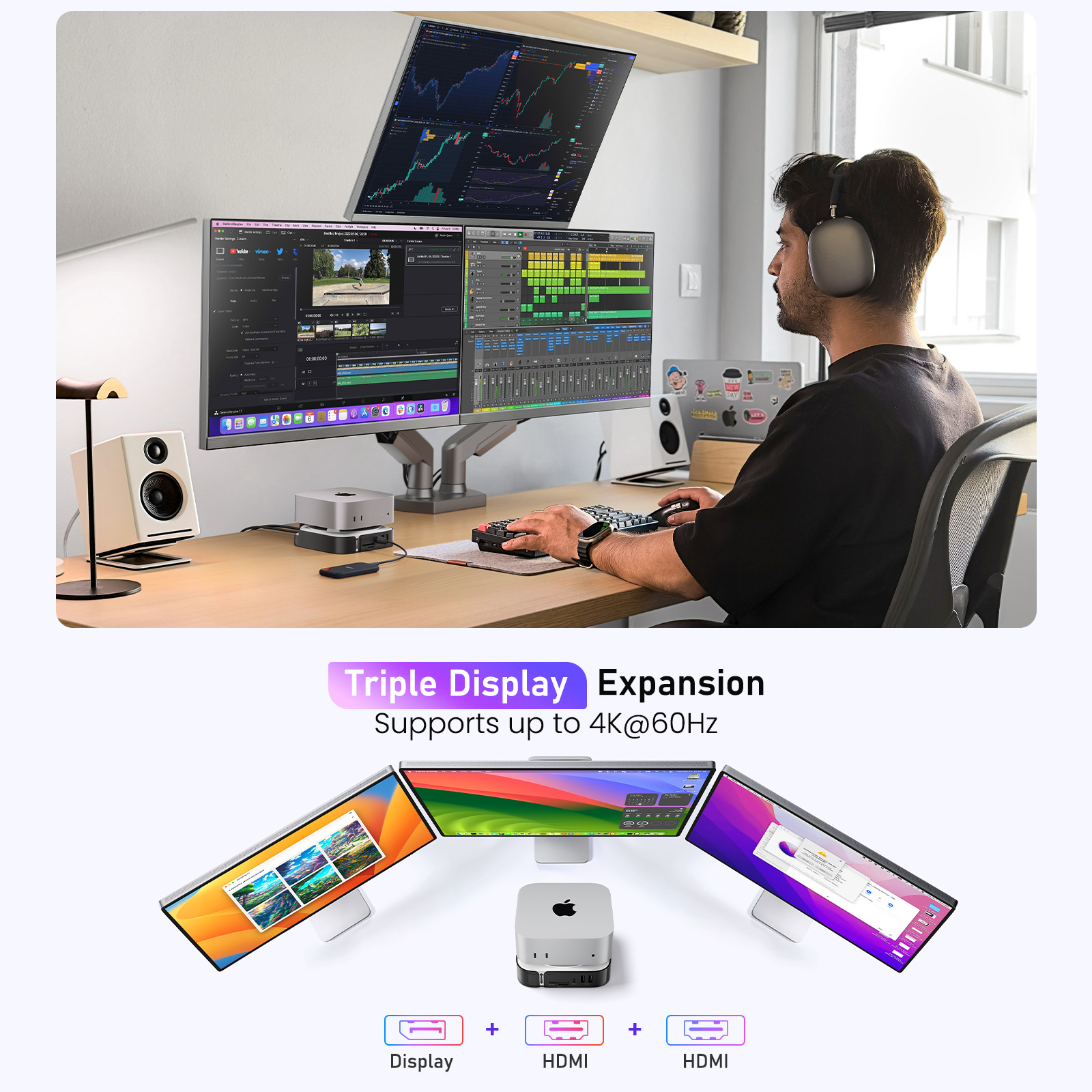 Lemorele Macmini M4 DocK USB H - Mac Laptop Accessories 리뷰 및 가격