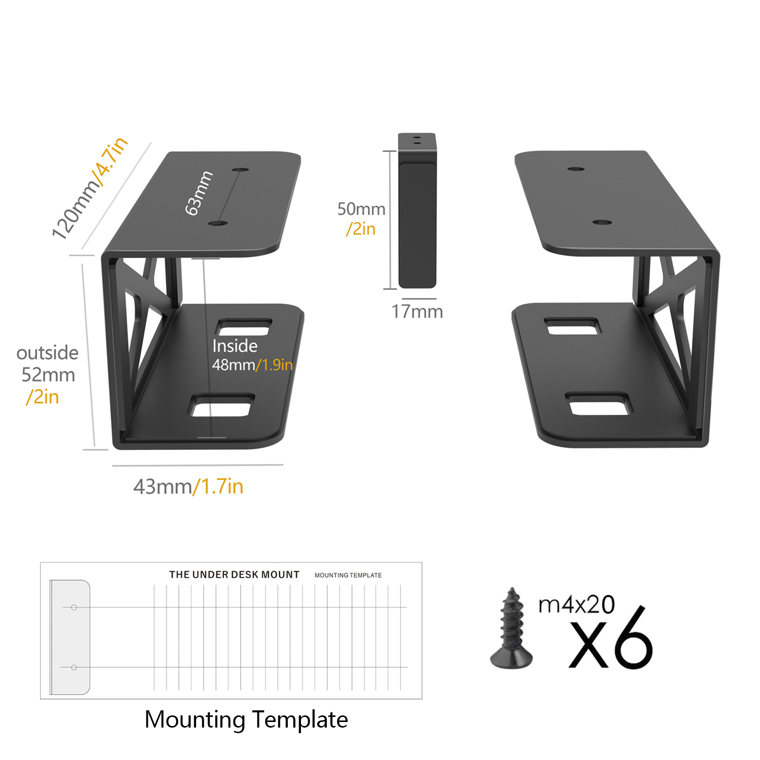 Under Desk Laptop/Mini PC Stor - Mac Laptop Accessories 리뷰 및 가격