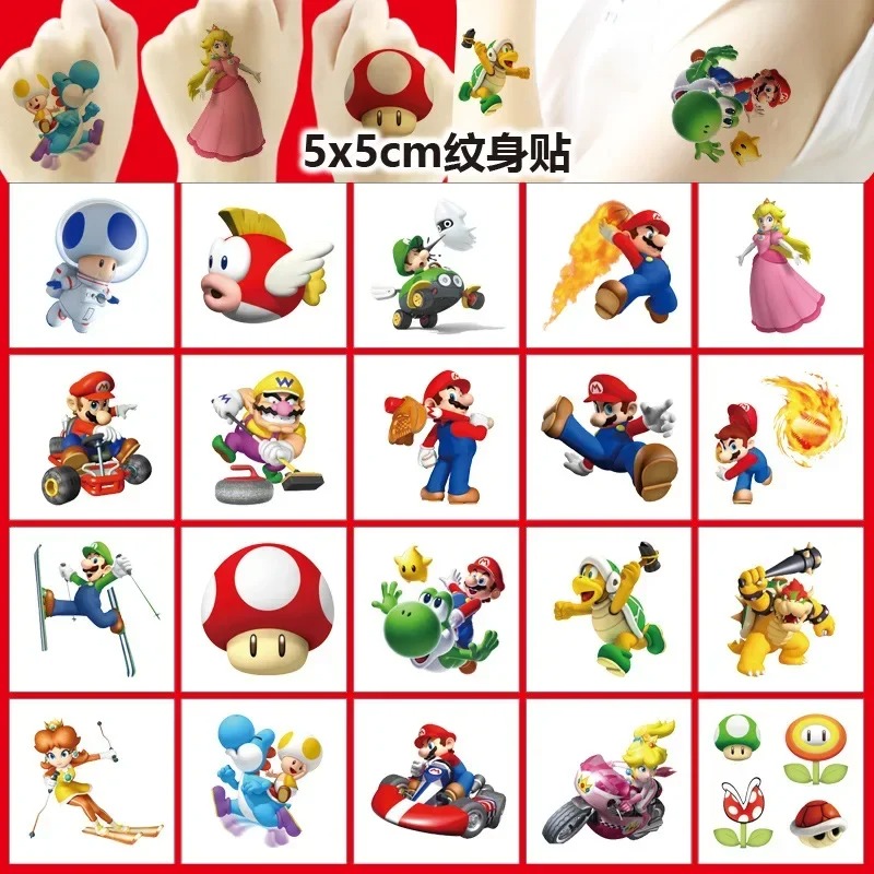 20PCS 5CM*5CM Cartoon Mario Br - Laptop Accessories Wholesale 리뷰 및 가격