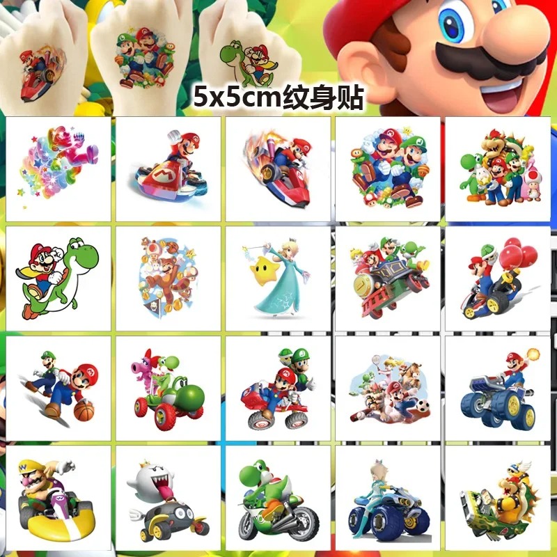 20PCS 5CM*5CM Cartoon Mario Br - Laptop Accessories Wholesale 리뷰 및 가격