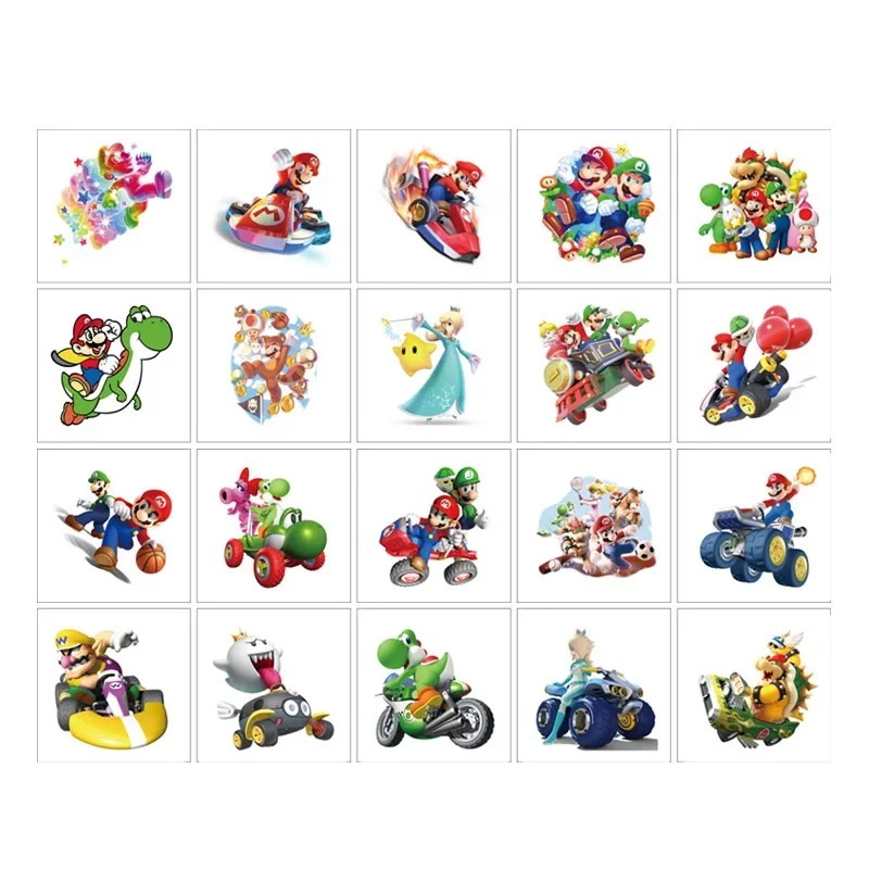 20PCS 5CM*5CM Cartoon Mario Br - Laptop Accessories Wholesale 리뷰 및 가격