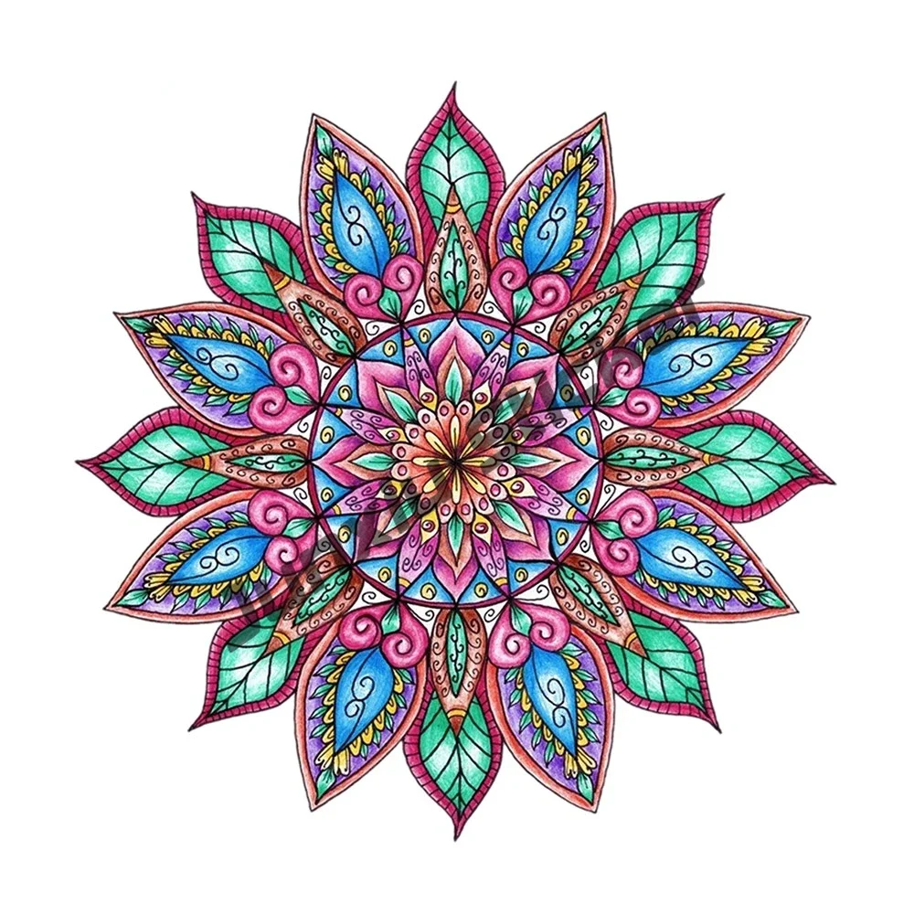Mandala Flowers Decal Creative - Yoga Laptop Accessories 리뷰 및 가격