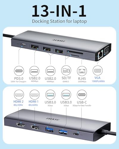 Portable USB C Dock for Multip - Monitor Portable Usb 리뷰 및 가격