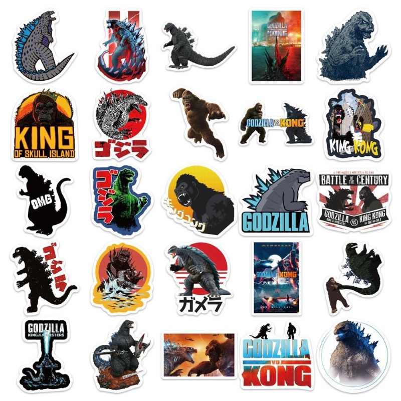 50pcs/set Movies Godzilla Vs.  - Laptop Accessories Wholesale 리뷰 및 가격