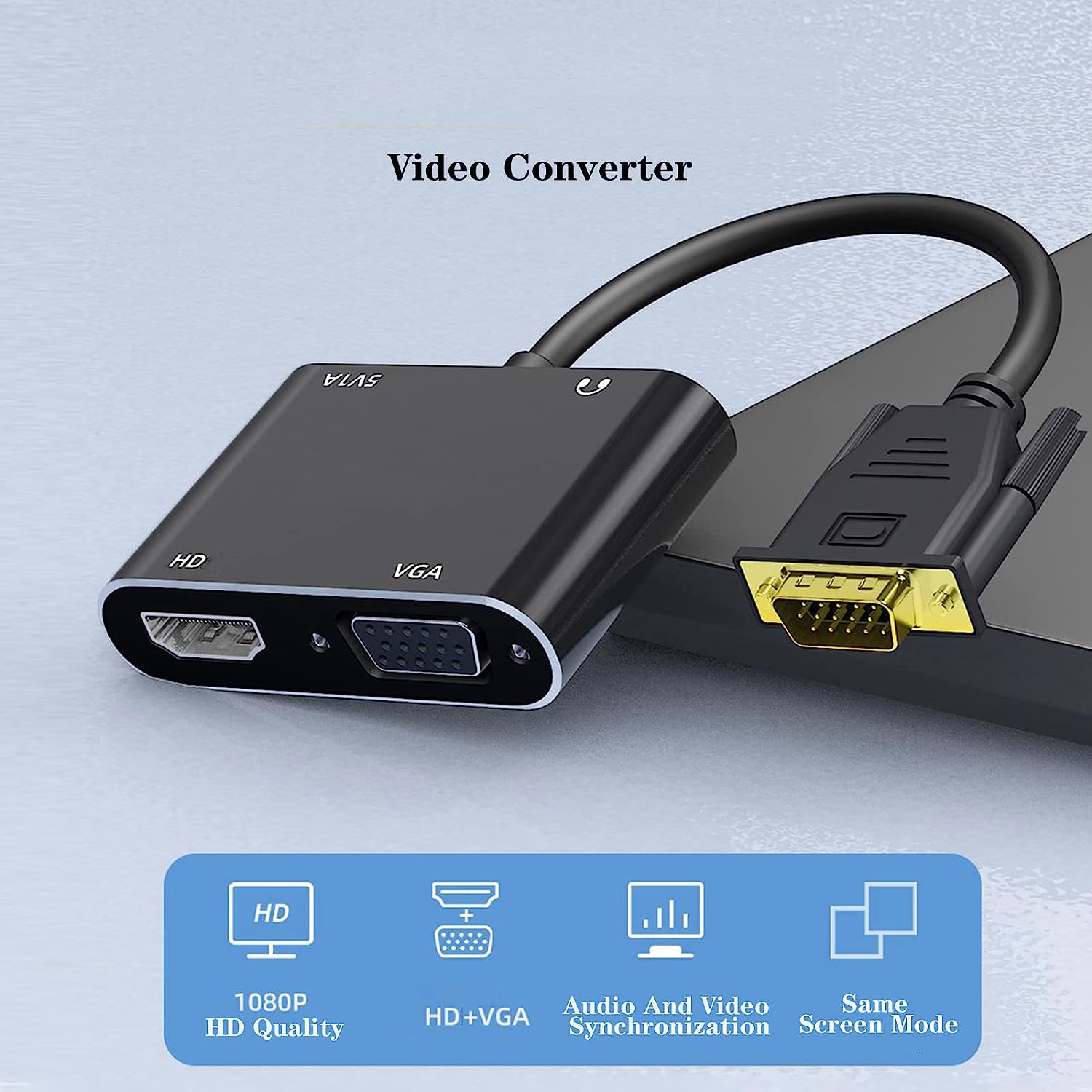 VGA(Host) to VGA/HDMI-compatib - Monitor Portable Usb 리뷰 및 가격