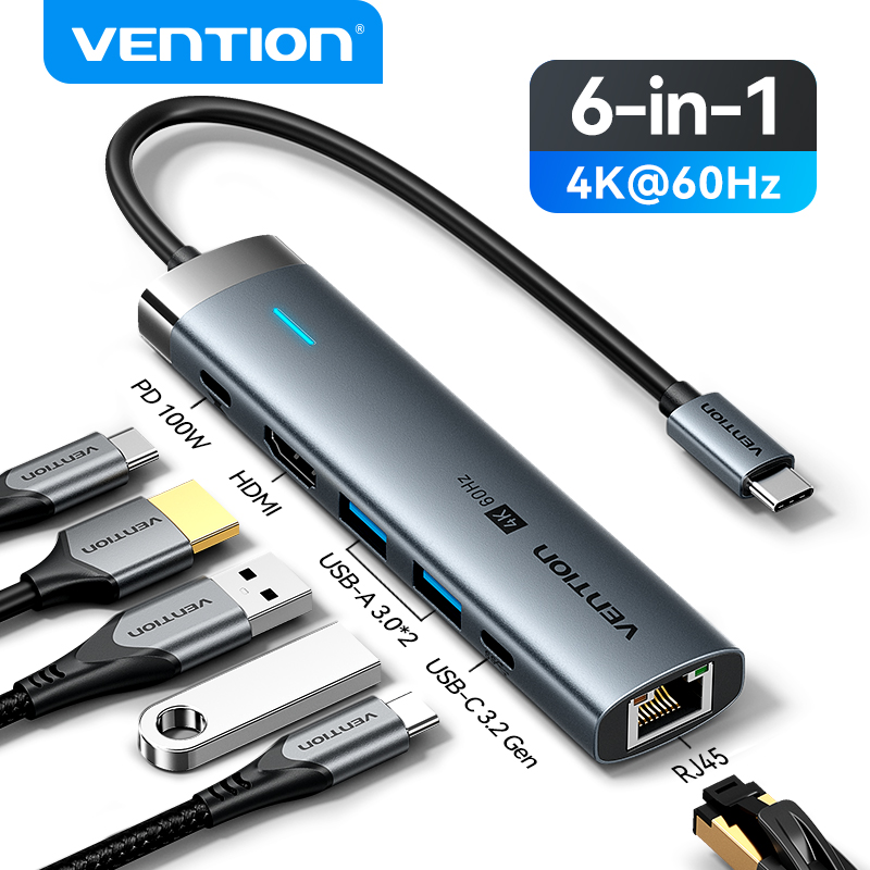 Vention USB C HUB Type C to HD - Mac Laptop Accessories 리뷰 및 가격