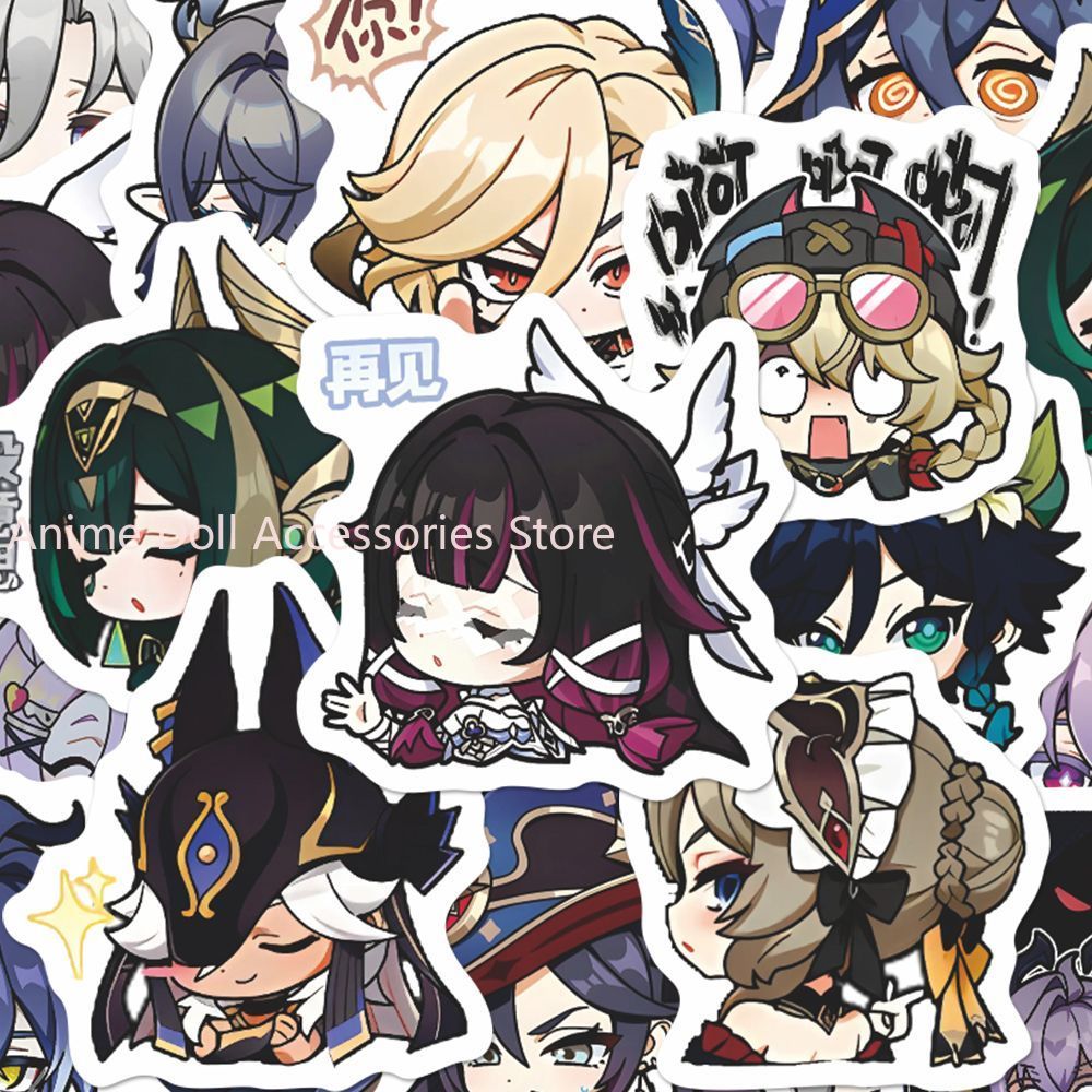64PCS Genshin Impact Moon Maid - Laptop Accessories Wholesale 리뷰 및 가격